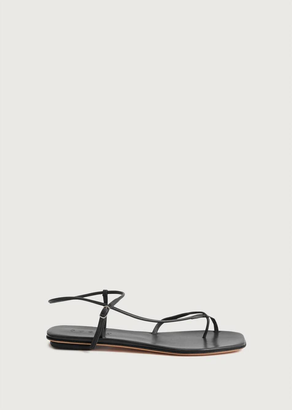 NEW SOEUR women's rosalie sandals in black